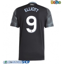 Maglie da calcio Aston Villa Harvey Elliott #9 Seconda Maglia 2025-26 Manica Corta